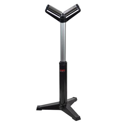 V-Støttebuk (Rullebuk) med 2xØ52 mm rulle og justérbar arbejdshøjde 610-920 mm (Heavy-Duty)